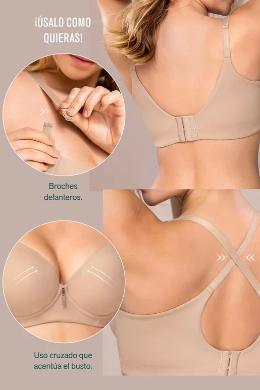 Back Smoothing Bra with Soft Full Coverage Cups High Profile
