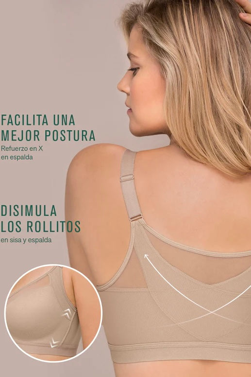 Posture Corrector Bra Contour Cups Multi Benefit