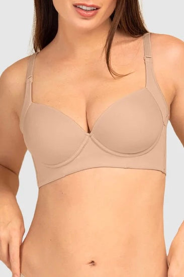 Back Smoothing Bra with Soft Full Coverage Cups High Profile
