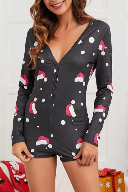 X-mas Hat Onesie